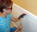Nailing Chair Rail