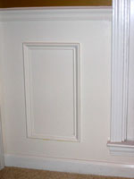Close-up of Picture Moulding