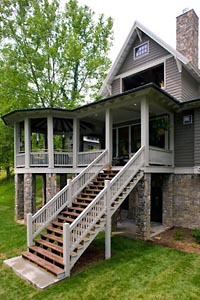 Southern Living Idea House featuring Southern Pine
